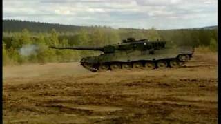 Leopard 2 A 4panssarivaunu FDF [upl. by Fisoi]