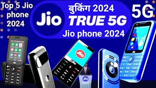 Top 5 Jio phone 2024  first lock unboxing amp Jio phone bay 2024 Jio bharat B1 4G unboxsing Jioprima [upl. by Aehtorod392]