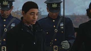 OFFICER DAVIS FUNERAL  SPIDERMAN PS4 [upl. by Alyehs426]