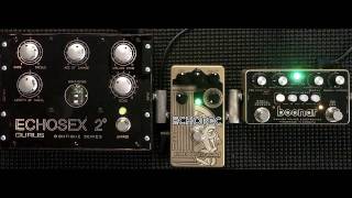 Pedal Stew  Episode 9 Gurus Amps Echosex 2  Catalinbread Echorec  Dawner Prince Boonar [upl. by Melvyn249]