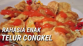 RESEP TELUR CONGKEL jajanan viral tahun 2021 [upl. by Eugatnom779]