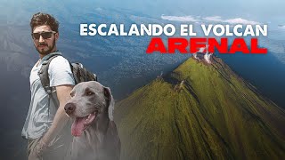 Escalando el VOLCÁN ARENAL  Ep 16 Viajando de México a Argentina en COCHE [upl. by Nyladnek]