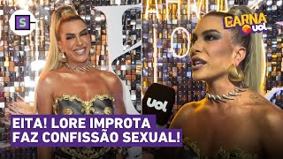 Lore Improta sobre sexo com Léo Santana no Carnaval Já fiquei de perna bamba essa semana [upl. by Aivatan]