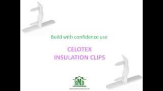 Celotex Insulation Clips for fixing rigid insulation boards [upl. by Thaxter]