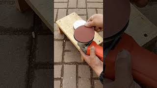 Sanding sandpaper sandpaper sticky disc grinding polishing rust removal are all easy to use [upl. by Ardnazil247]