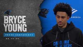 Bryce Young talks offensive line coming together [upl. by Lumpkin706]