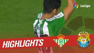 Resumen de Real Betis vs UD Las Palmas 20 [upl. by Aneahs]