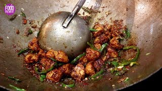 Chilli Chicken Restaurant Style In Just 2 Minutes  Easy Chili Chicken Gravy Indian Street Food [upl. by Wina]