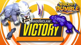 Shadowclaw  Victory Warcraft Rumble warcraftrumble shadowclaw [upl. by Ponton894]