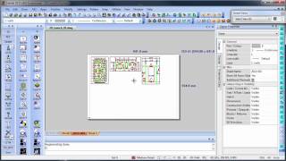 Through Viewport Editing of the Model Space in Caddie AEC Architecture dwg software [upl. by Nnyletak827]