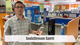 SodaStream Spirit szódagép kicsomagolás és bemutató [upl. by Ailecra804]