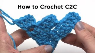 How to Crochet Corner to Corner [upl. by Wilburt407]