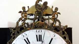 Antique French Comtoise Clock Circa 1790 [upl. by Katherin507]