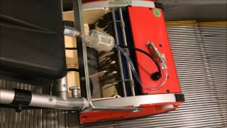 Escalator Cleaner Rotowash R30B ESC [upl. by Ecnesse]