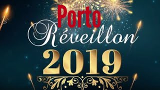 RÉVEILLON NO PORTOPORTUGAL 2019 MAGNÍFICO VEJA A QUEIMA DE FOGOS COMPLETA [upl. by Reinaldo]