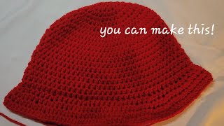 quotHow to Crochet a Stylish Bucket Hat StepbyStep Tutorialquot Easy [upl. by Ilise]