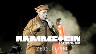 Rammstein  Zerstören Live Video  2016 [upl. by Jelsma]