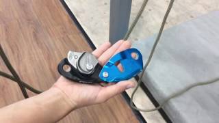 Petzl GriGri 2 Demonstration [upl. by Jasik]