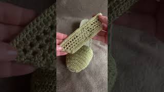 Alpargatas en menos de 1 min crochet patrones espadrilles alpargatascrochet [upl. by Kired383]