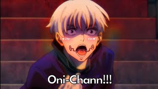 Toge Inumaki yells ONICHANN then dies [upl. by Ativad]