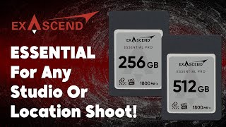 You NEED Exascends Essential Pro CFexpress Memory Cards [upl. by Yotal]