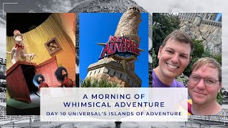 A Morning at Universals Islands of Adventure  Orlando Vlogs  Sept 2023 [upl. by Eibbed781]