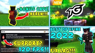 100 FIX LAG New Client  Optifine MCPE Terbaik Clear lag auto Lancar jaya  client mcpe 118 [upl. by Pippa]