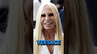 Donatella Versace 👗🧣👖versace donatella fashion viral reels challenge [upl. by Corkhill]