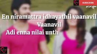 Vilambara idaiveli ❤️  Lyrical video lovesongyoutubeimaikanodigal  Do subscribePrivibes 🤌🏻 [upl. by Bolan773]