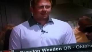 Cleveland Browns Draft Brandon Weeden [upl. by Oruam]