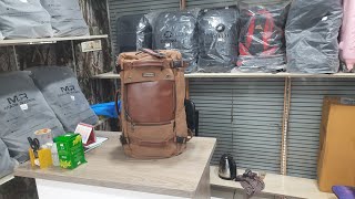 Witzman Multi Function 50Liter Travel Laptop 156 High Quality Backpack 01680924060 [upl. by Nevsa]