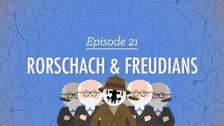 Rorschach and Freudians Crash Course Psychology 21 [upl. by Yleak684]