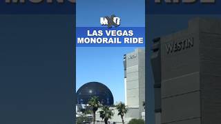 Las Vegas  Monorail Ride [upl. by Ahseim]