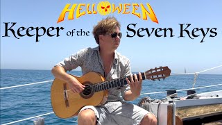 Helloween  Keeper Of The Seven Keys  Acoustic Classical Guitar Cover by Thomas Zwijsen [upl. by Laertnom]