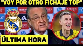 🚨FLORENTINO ANUNCIA FICHAJE BOMBA EN LA DEFENSA REAL MADRID HOY  SCHLOTTERBECK Y PIERO HINCAPIE [upl. by Leizahaj124]