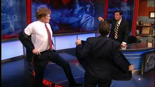 Late Night Fight  Conan Colbert Stewart Feud [upl. by Victorie]