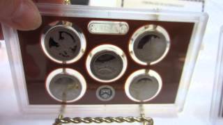 2012S United States Mint Proof Set  14 Coins in Mint Box with COA [upl. by Arikehs163]