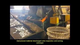 Galvspin Galvanizers  Automated Centrifuge Galvanizing Plant [upl. by Simpkins]