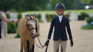 USEF Pony Finals 2023 is underway in Rolex Stadium 🐴🥇 [upl. by Eahs]