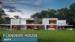 Innovative House Design  Blending Traditional Rooms with Modern Aesthetics  Flanders House [upl. by Ddej]