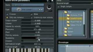 MDrummer tutorial  Editing drumsets [upl. by Ecitnerp235]