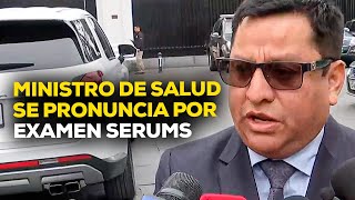 Ministro de Salud se pronuncia por resultados del examen para SERUMS ROTATIVARPP  DESPACHO [upl. by Akkimat]