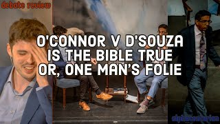 The Alex vs Dinesh quotIs the Bible Truequot debate review [upl. by Iharas]