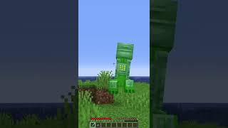 Moi VS Creeper minecraft [upl. by Oicaroh]