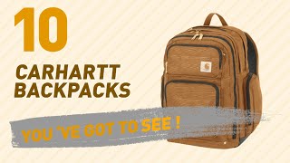 Top Backpacks By Carhartt  New amp Popular 2017 [upl. by Crissie624]