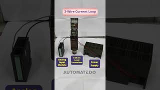 3Wire Transmitter Connection to PLC Shorts [upl. by Ramhaj]