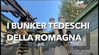 I bunker tedeschi della Romagna il Vallo Adriatico a Cesenatico [upl. by Demmy]