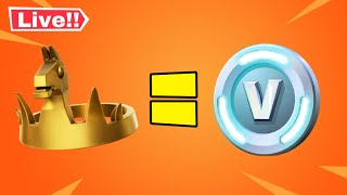 🔴 EVERY FORTNITE WIN  VBUCKS CODE for YOU LIVE Fortnite Chapter 5 [upl. by Bray]