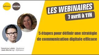 5 étapes pour définir une stratégie de communication digitale efficace [upl. by Aicatan]