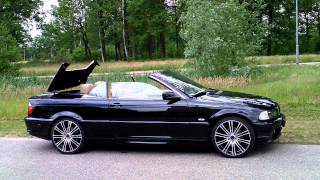 325Ci automatic roof HD [upl. by Aneerahs]